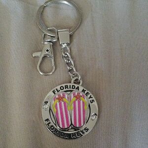 Florida Keys Flip Flop Keychain